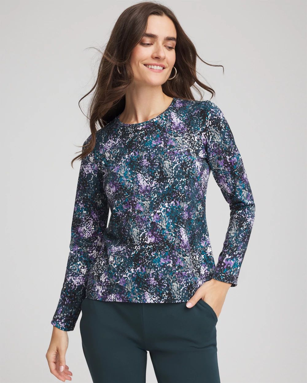 Zenergy® Soft Brushed Scattered Top | Chico's